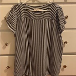Striped LOFT blouse